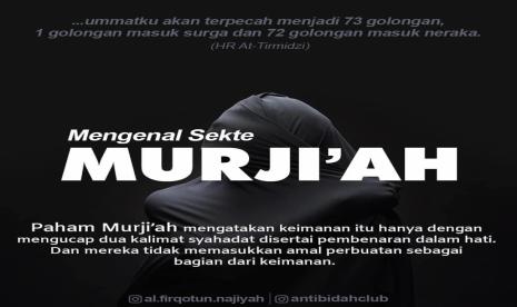 Murjiah, kelompok dalam Islam yang cukup terkenal