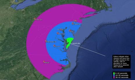 NASA akan Meluncurkan Tiga Roket Berbunyi Saat Gerhana Matahari Total 8 April