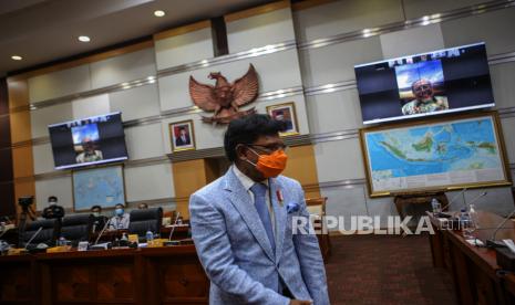 Menteri Komunikasi dan Informatika (Menkominfo) Johnny G Plate.