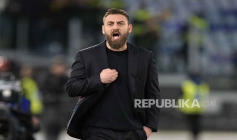 Pelatih AS Roma Daniele de Rossi.