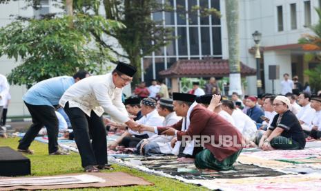 Ilustrasi lebaran.