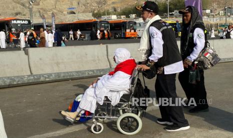 Jamaah haji di Makkah.