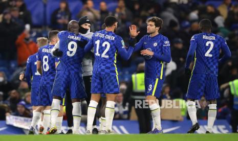 Skuad Chelsea siap menatap final Carabao Cup.