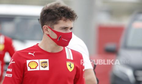  Pembalap Ferrari Charles Leclerc.