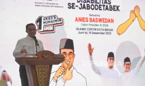 Capres nomor urut 1 Anies Rasyid Baswedan.