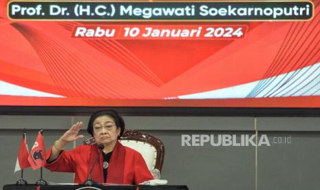 Ketua Umum PDI Perjuangan Megawati Soekarnoputri.