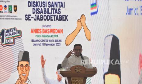 Capres nomor urut 1 Anies Rasyid Baswedan 