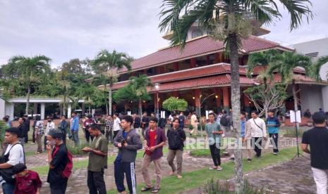 Suasana kegiatan Ramadhan di Kampus (RDK) UGM, Senin (11/3/2024). 