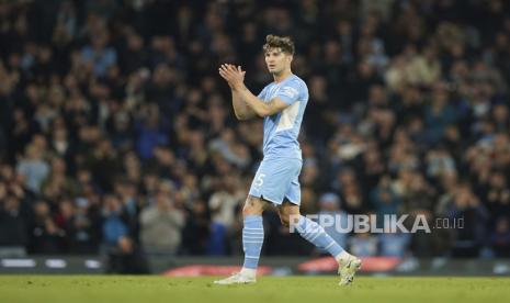 Pemain Manchester City John Stones.