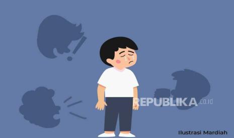 Ilustrasi Bullying. Korban bullying pada usia anak-anak berisiko 3 kali lipat mengalami masalah kesehatan mental pada akhir remaja.