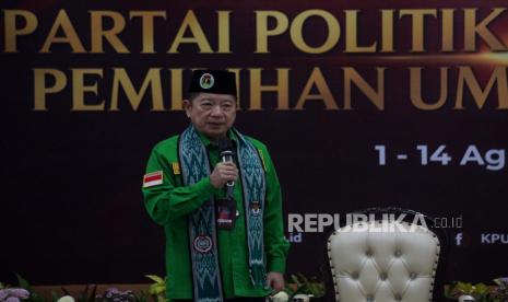 Ketua Umum Partai Persatuan Pembangunan (PPP) Suharso Monoarfa meminta maaf usai video yang berisi dirinya sedang pidato di KPK beredar di media sosial. (ilustrasi).