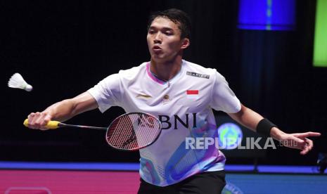 Jonatan Christie juara All England 2024.