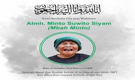 Mbah Minto, Nenek Youtuber dari Klaten yang Viral, Tutup Usia