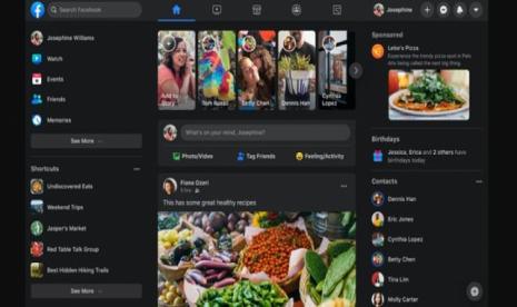 Facebook: Cara Mengaktifkan Dark Mode Facebook, Cepat dan Mudah