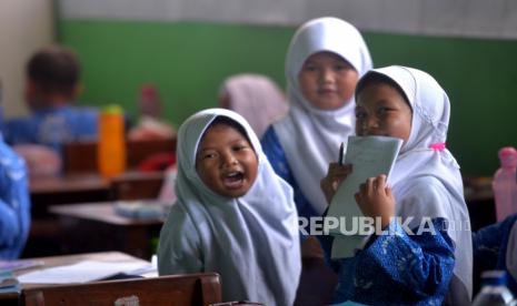 (ILUSTRASI) Siswa sekolah di Bantul, Daerah Istimewa Yogyakarta (DIY).