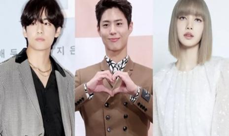 V, Park Bogum dan Lisa Berangkat ke Paris Naik Jet Pribadi