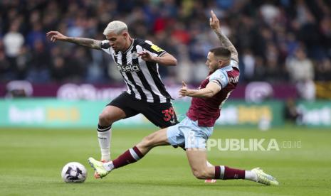 Gelandang Newcastle United Bruno Guimaraes