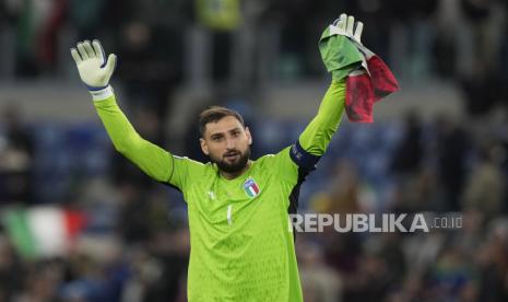 Kiper timnas Italia Gianluigi Donnarumma