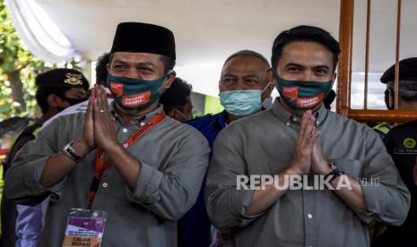  Dadang Supriatna bersama Sahrul Gunawan.