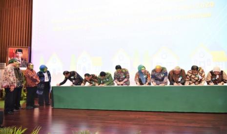 BNI Syariah dan Kemeterian PUPR. (Foto : Istimewa)