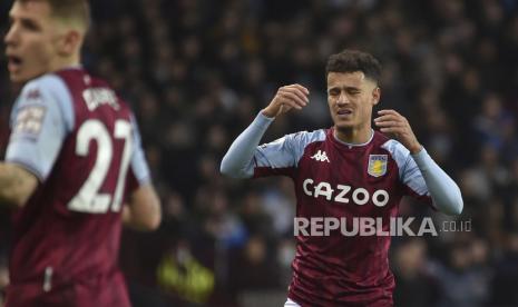 Pemain Aston Villa Philippe Coutinho