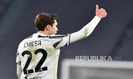 Gelandang Juventus, Federico Chiesa.