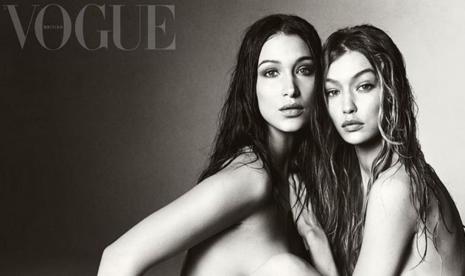 Bella dan Gigi Hadid