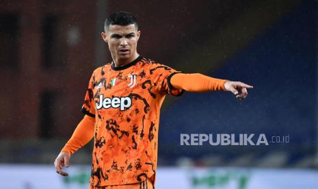 Bintang Juventus Cristiano Ronaldo.