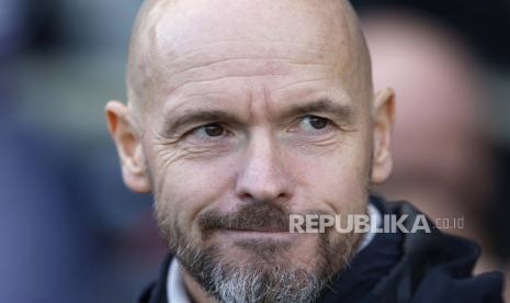 Pelatih Manchester United Erik ten Hag 