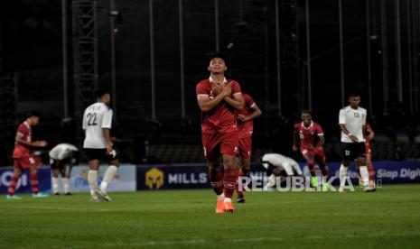 Pemain Timnas Indonesia Hokky Caraka Bintang.