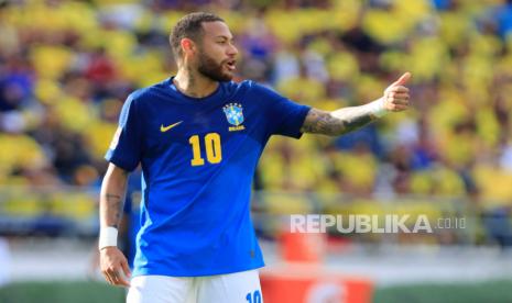 Pemain Brasil Neymar Jr.