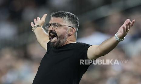 Pelatih kepala Valencia Gennaro Gattuso