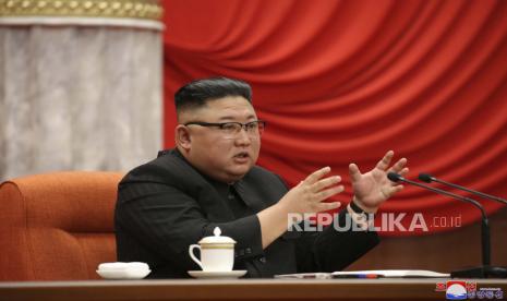 Pemimpin Korea Utara Kim Jong-un.