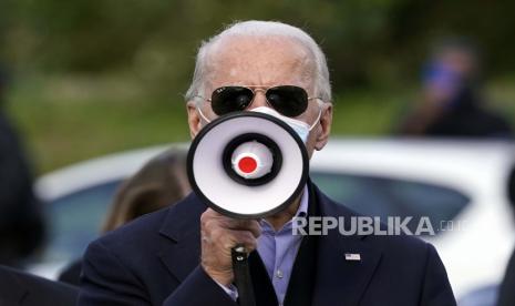  Kandidat presiden dari Partai Demokrat, mantan Wakil Presiden Joe Biden