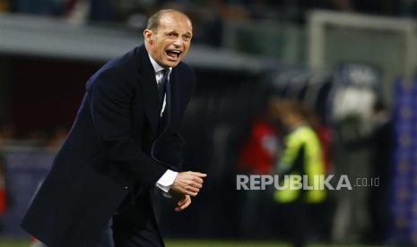 Pelatih Juventus Massimiliano Allegri.