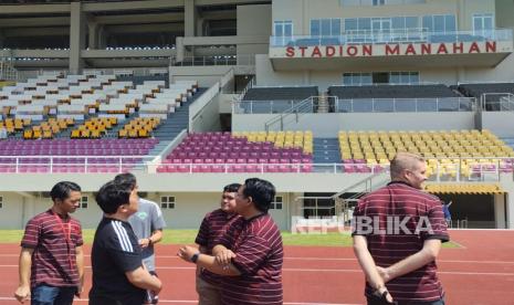 Kondisi Stadion Manahan Solo. 