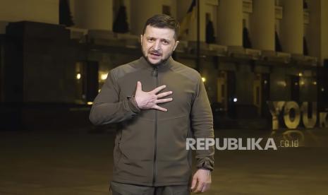 Presiden Ukraina Volodymyr Zelenskyy 