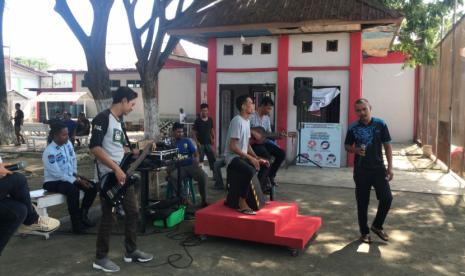 Rutan Kelas IIB Banda Aceh Fasilitas Live Music Warga Binaan