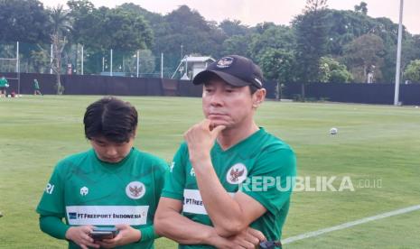 Pelatih timnas Indonesia U-23, Shin Tae-yong.