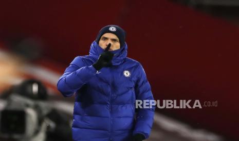 Pelatih Chelsea Thomas Tuchel.