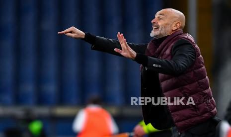 Pelatih Milan Italia Stefano Pioli