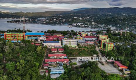 Tokoh agama berharap implementasi UU Otsus Papua berikan manfaat untuk warga. Sudut kota Jayapura Papua