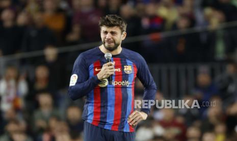 Bek FC Barcelona Gerard Pique 