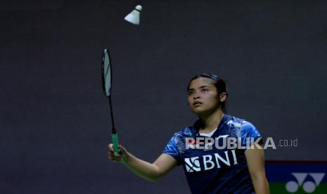 Pebulu tangkis tunggal putri Indonesia, Gregoria Mariska Tunjung.