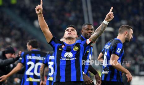 Penyerang Inter Milan Lautaro Martinez.