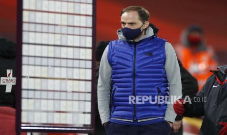 Pelatih kepala Chelsea Thomas Tuchel.