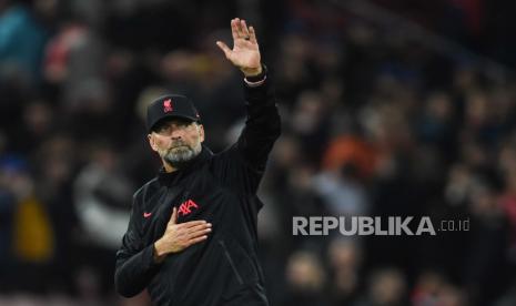 Pelatih Liverpool Juergen Klopp.