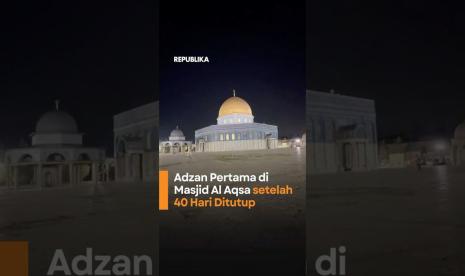 Adzan Pertama di Masjid Al Aqsa Usai 40 Hari Ditutup, Tanda Kembalinya Harapan di Fajar yang Sunyi