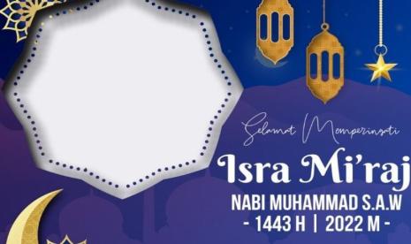 Link Twibbon Isra Miraj 2022 Gratis