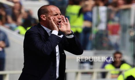 Pelatih kepala Juventus Massimiliano Allegri 